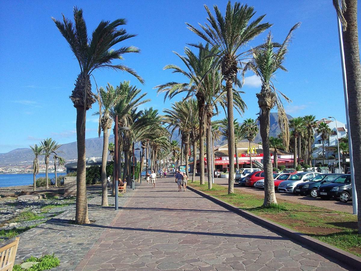 Apartment Casa Palmera Only 150 Meters To The Beach, Heated Pool, Wifi, Sat-Tv, Balcony With Poolview Arona  Exterior foto